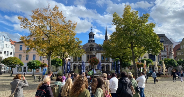 Betriebsausflug nach Peine auf den Marktplatz