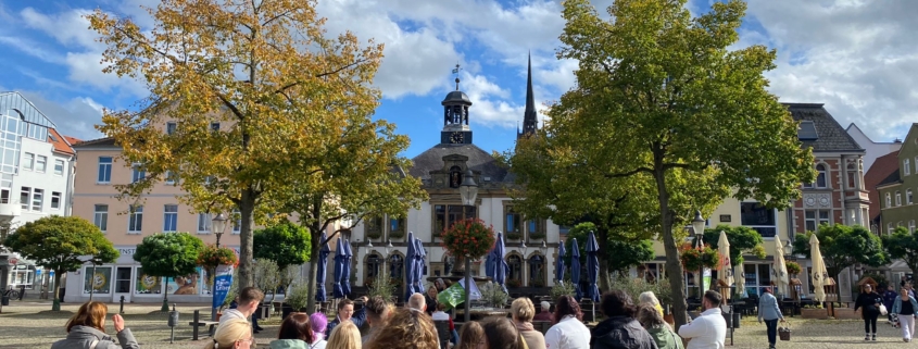 Betriebsausflug nach Peine auf den Marktplatz